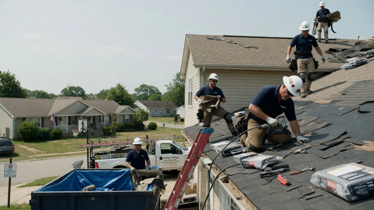 Roof Replacement in Baxter Springs, KS near me